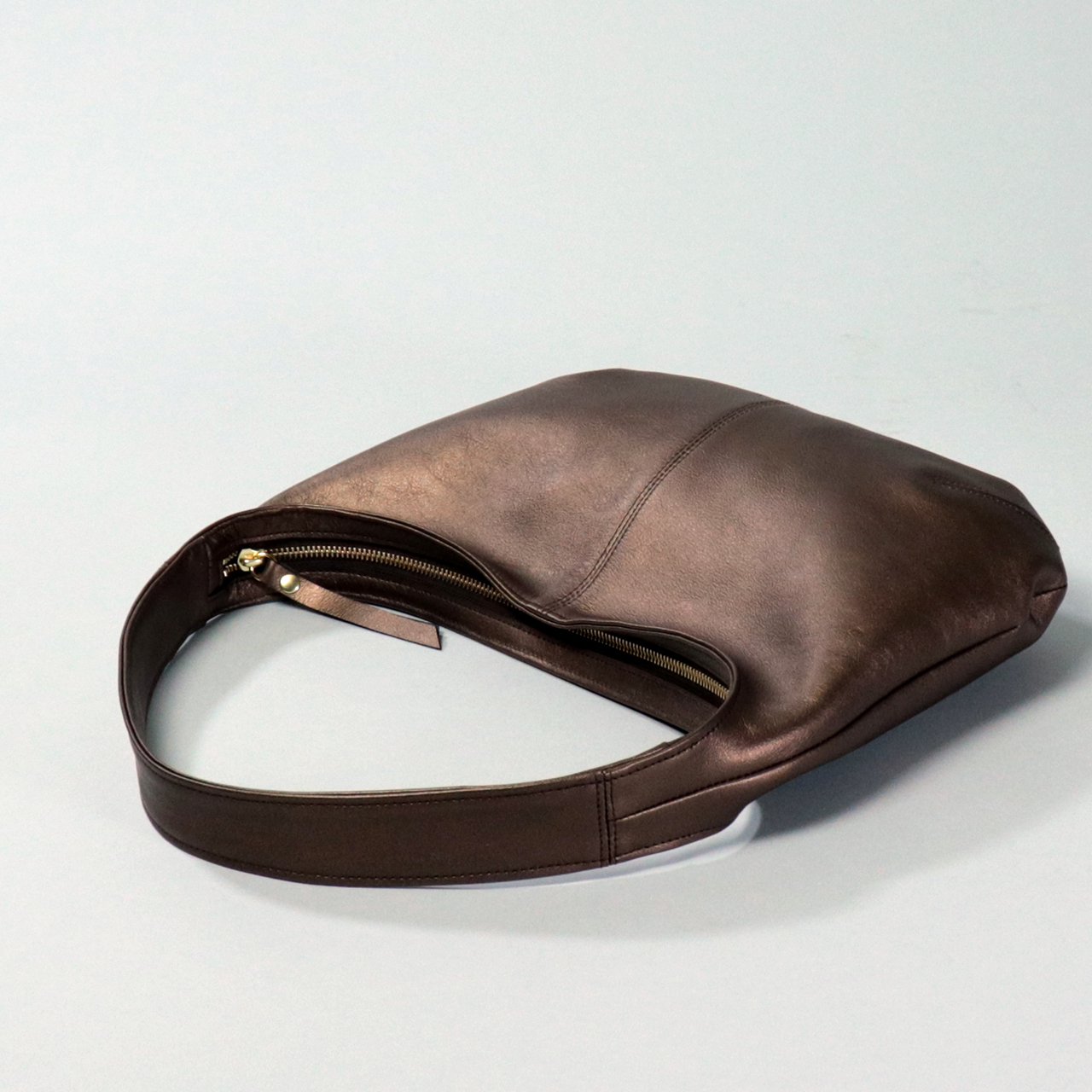 レジーナ　rejina　国産本革　オールレザー　シャインブロンズ　オリジナル　ハンドメイド本革　牛革トートバッグ　ハネアント神戸