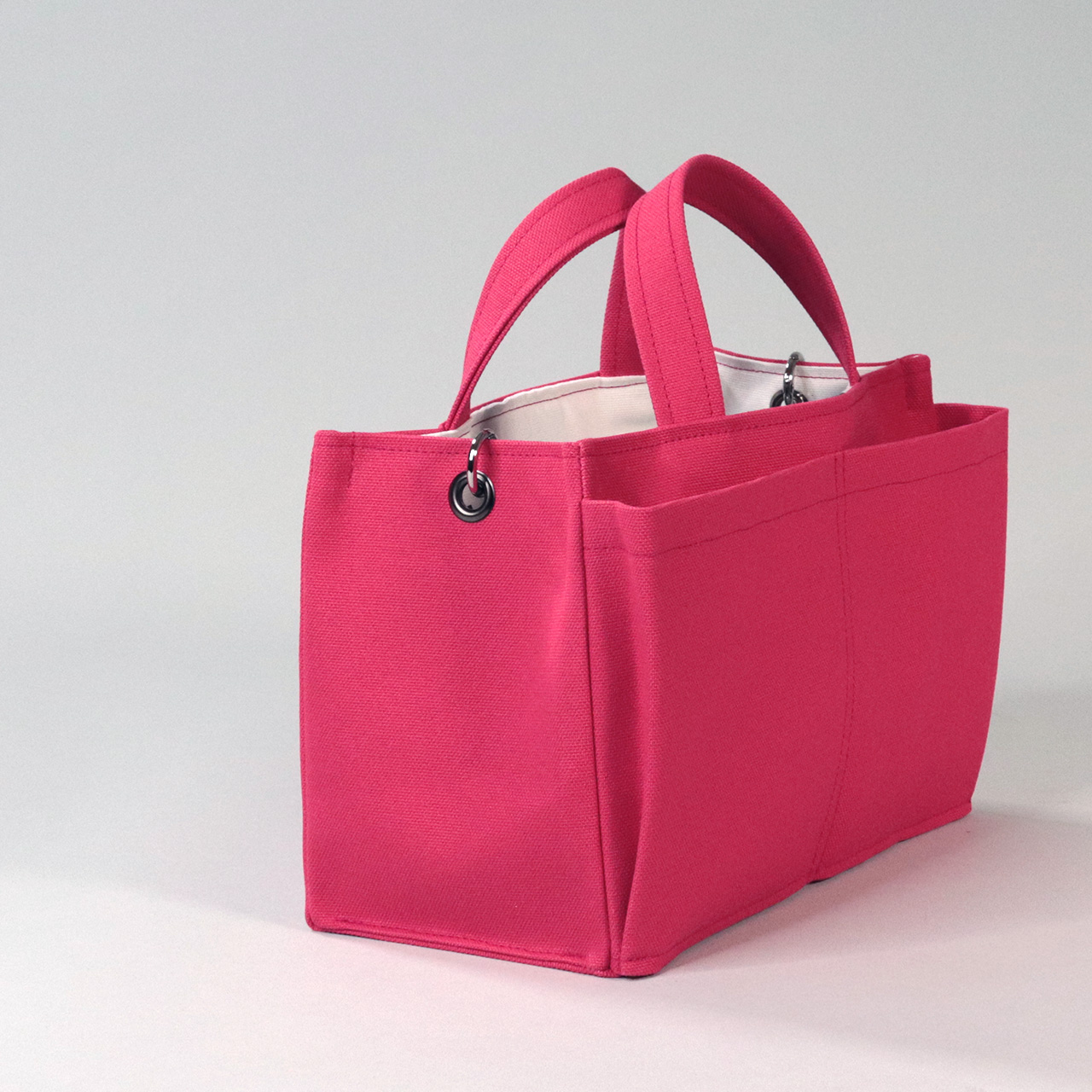 パケット　Packet　北欧生地×富士金梅 8号帆布　珊瑚桜　オリジナル　ハンドメイド帆布2wayショルダーバッグ　ハネアント神戸