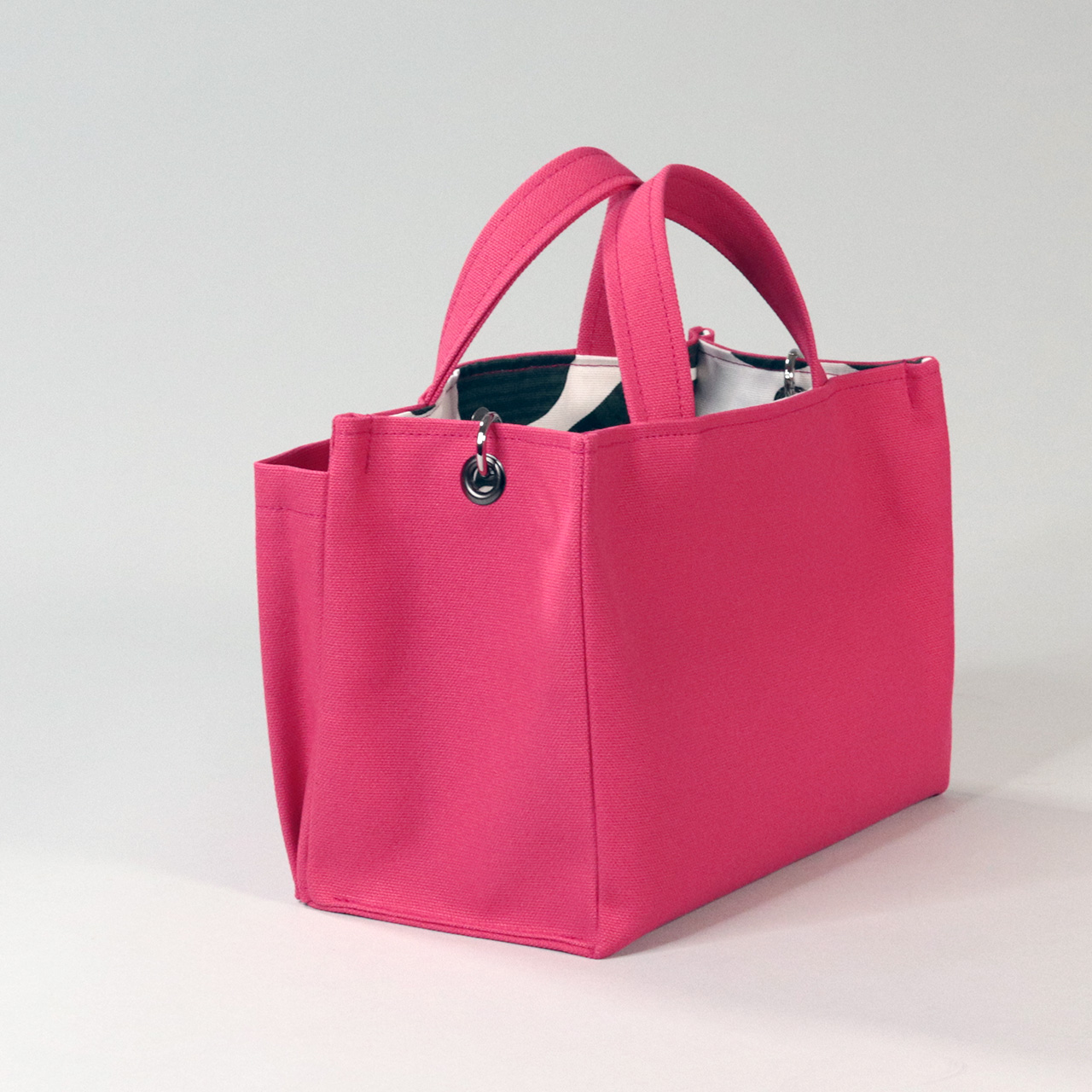 パケット　Packet　北欧生地×富士金梅 8号帆布　珊瑚桜　オリジナル　ハンドメイド帆布2wayショルダーバッグ　ハネアント神戸