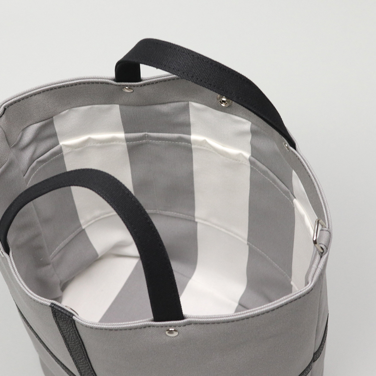 タンク　TANK　北欧生地×富士金梅 8号帆布　ブルー　オリジナル　ハンドメイド帆布ショルダーバッグ2way　ハネアント神戸