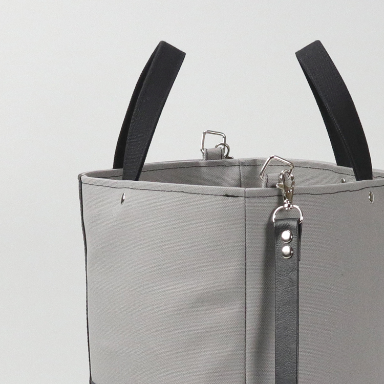 タンク　TANK　北欧生地×富士金梅 8号帆布　ブルー　オリジナル　ハンドメイド帆布ショルダーバッグ2way　ハネアント神戸