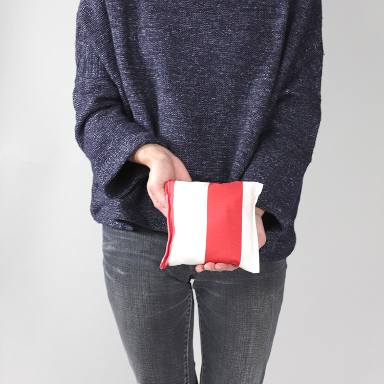 エコバッグ　北欧生地　オリジナル　ハンドメイドバッグ　コンパクト　ハネアント神戸