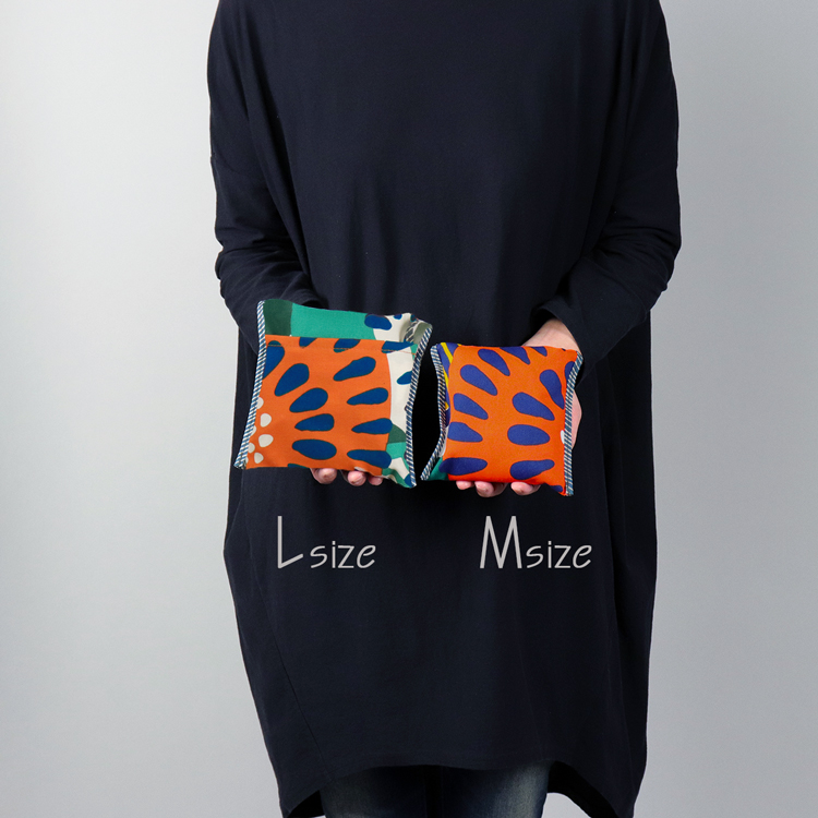 エコバッグ　北欧生地　オリジナル　ハンドメイドバッグ　コンパクト　ハネアント神戸