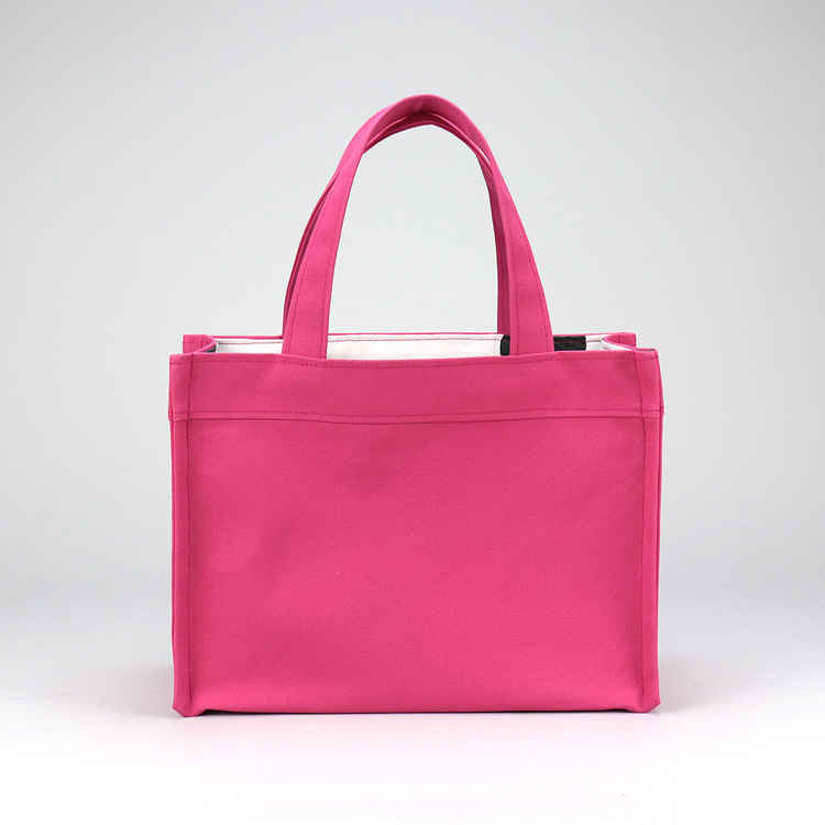 エヴリィトート　EveryTote　北欧生地×倉敷帆布 8号帆布　マジックピンク　オリジナル　ハンドメイド帆布トートバッグ　ハネアント神戸