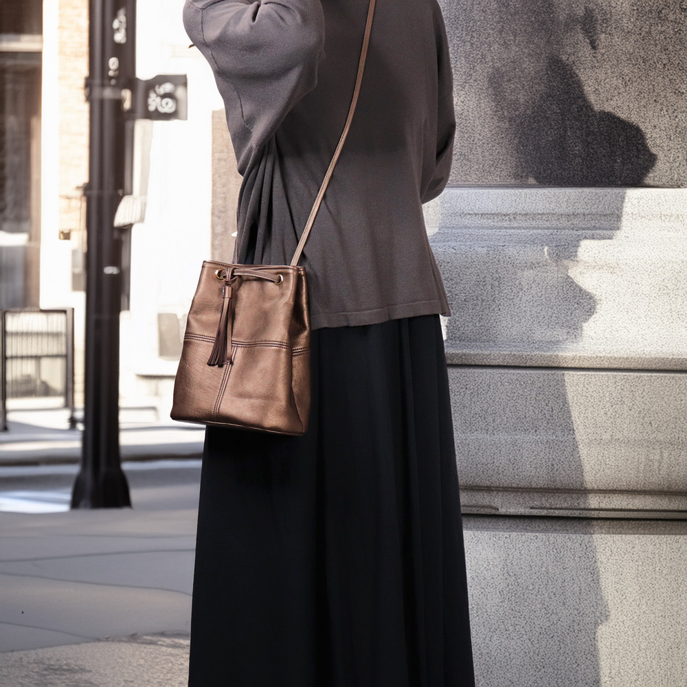 フラン　fran　yasumin　国産本革　クロムなめし　オールレザー　ブロンズ　オリジナル　ハンドメイド本革　牛革トートバッグ　ハネアント神戸