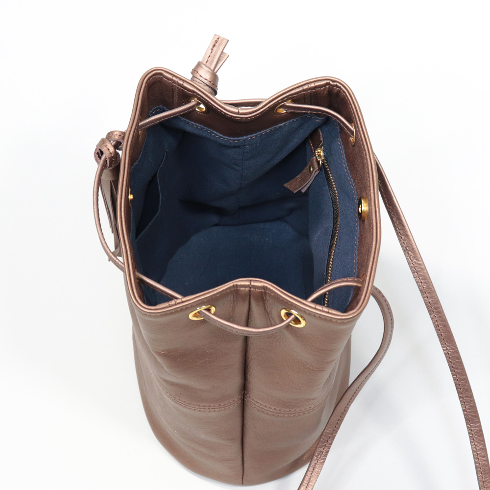 フラン　fran　yasumin　国産本革　クロムなめし　オールレザー　ブロンズ　オリジナル　ハンドメイド本革　牛革トートバッグ　ハネアント神戸