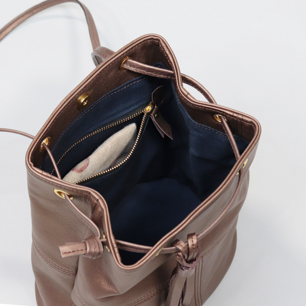 フラン　fran　yasumin　国産本革　クロムなめし　オールレザー　ブロンズ　オリジナル　ハンドメイド本革　牛革トートバッグ　ハネアント神戸