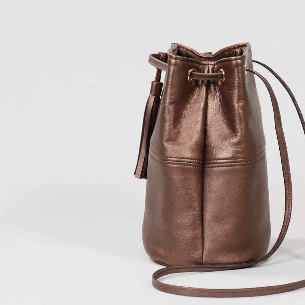 フラン　fran　yasumin　国産本革　クロムなめし　オールレザー　ブロンズ　オリジナル　ハンドメイド本革　牛革トートバッグ　ハネアント神戸