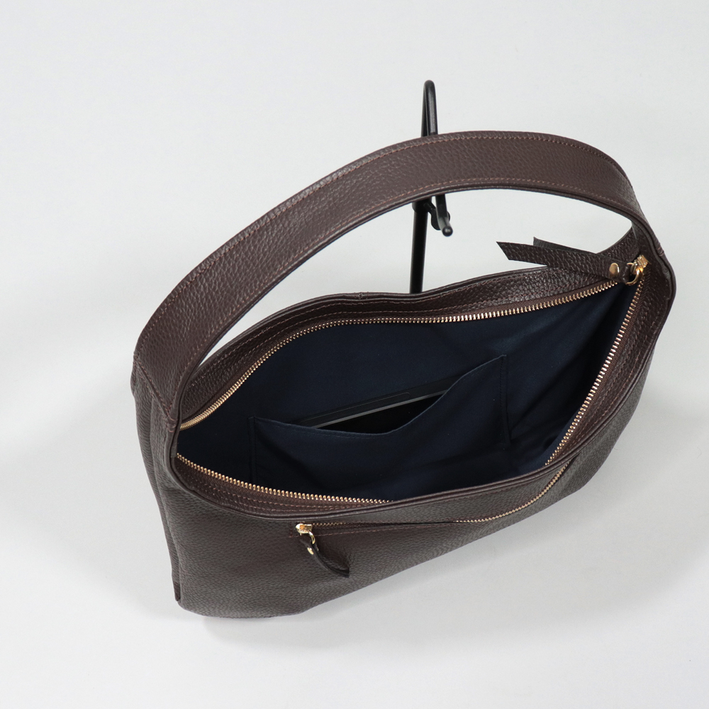 レジーナ　rejina　国産本革　オールレザー　ブラウン　オリジナル　ハンドメイド本革　牛革トートバッグ　ハネアント神戸