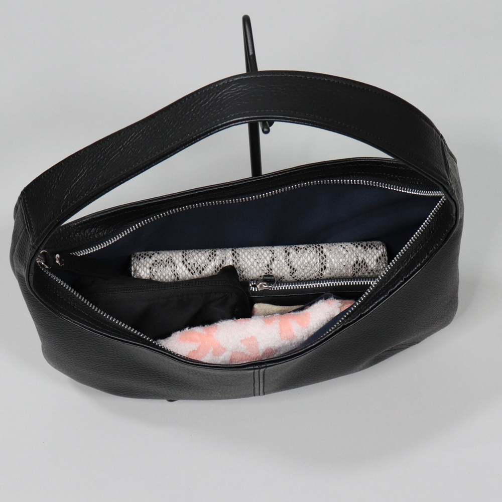 レジーナ　rejina　国産本革　オールレザー　ブラック　オリジナル　ハンドメイド本革　牛革トートバッグ　ハネアント神戸