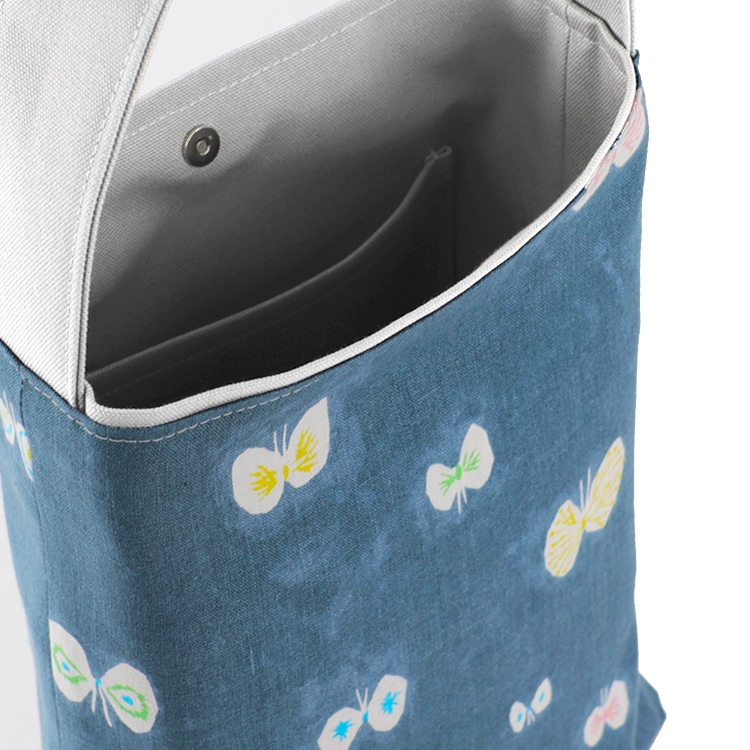 ミナペルホネン　mina perhonen　hana hane×倉敷帆布 8号帆布　リネン　オリジナル　ハンドメイド帆布トートバッグ　ハネアント神戸