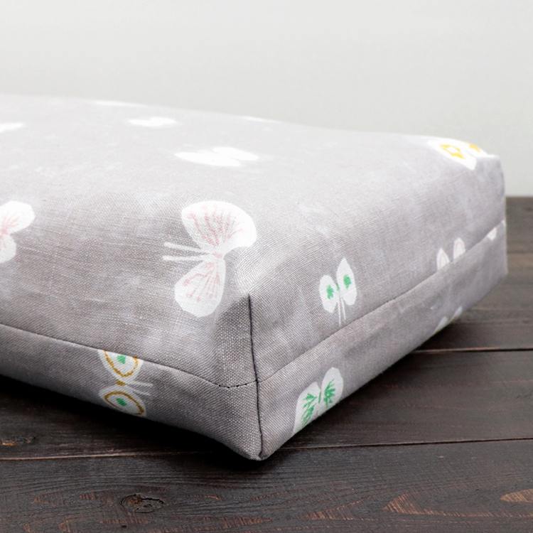 ミナペルホネン　mina perhonen　hana hane×倉敷帆布 8号帆布　リネン　オリジナル　ハンドメイド帆布トートバッグ　ハネアント神戸