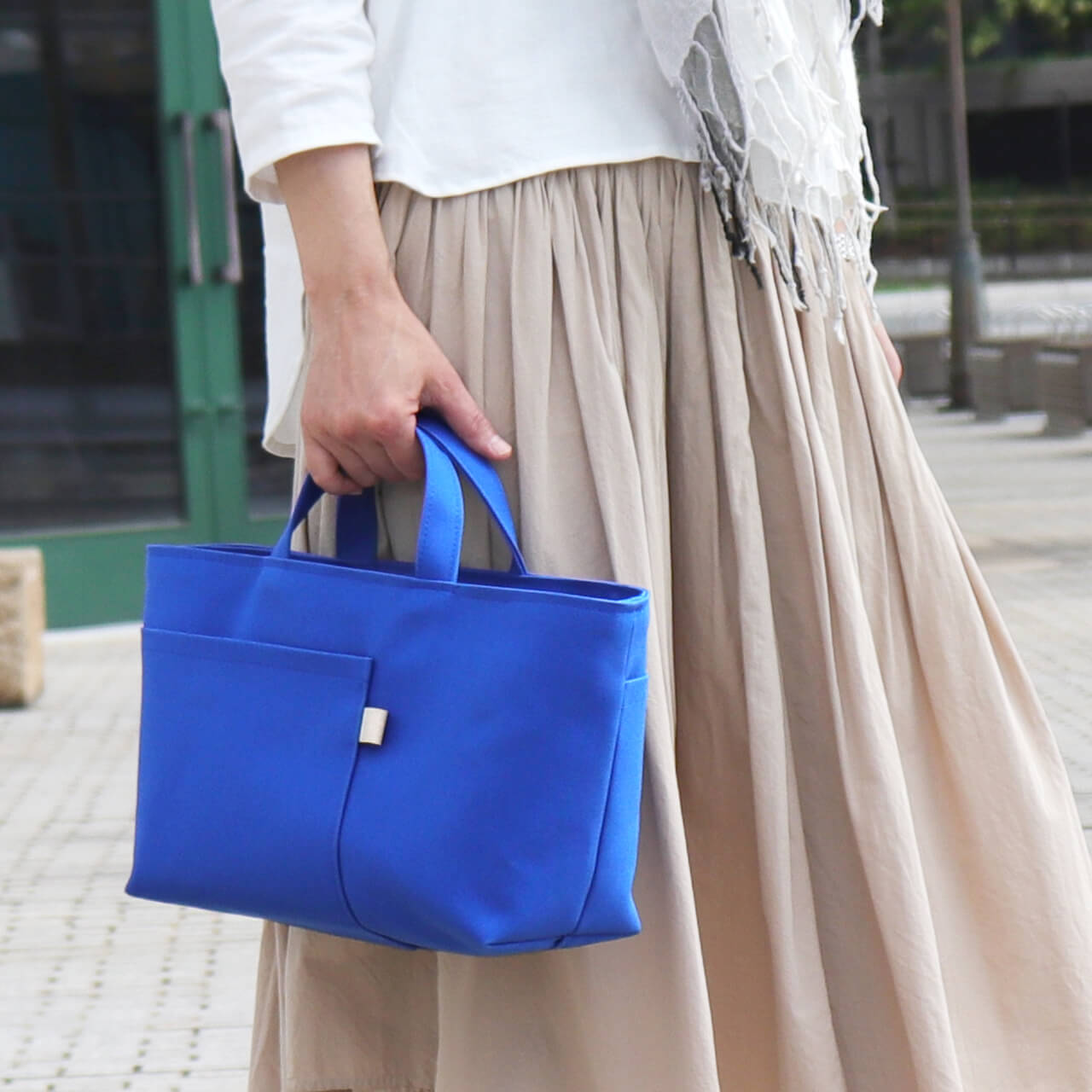 HANEANT KOBE シップトート 海青。富士金梅8号帆布を使用した軽量2WAYトートバッグ　ハネアント神戸の帆布トートバッグ